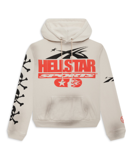 Hellstar If You Dont Like Us Beat Us Hoodie Grey